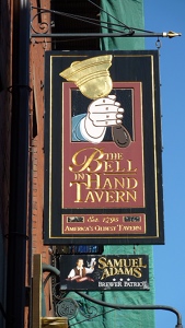 Bell in Hand Tavern - The oldest tavern in the US