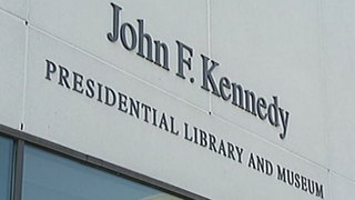 JFK Library and Museum Sign