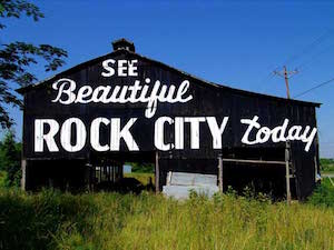 Rock City barn