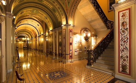US Capitol hallway