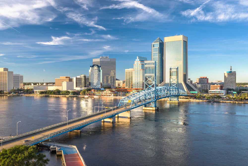 Jacksonville River Front, Jacksonville, FL.