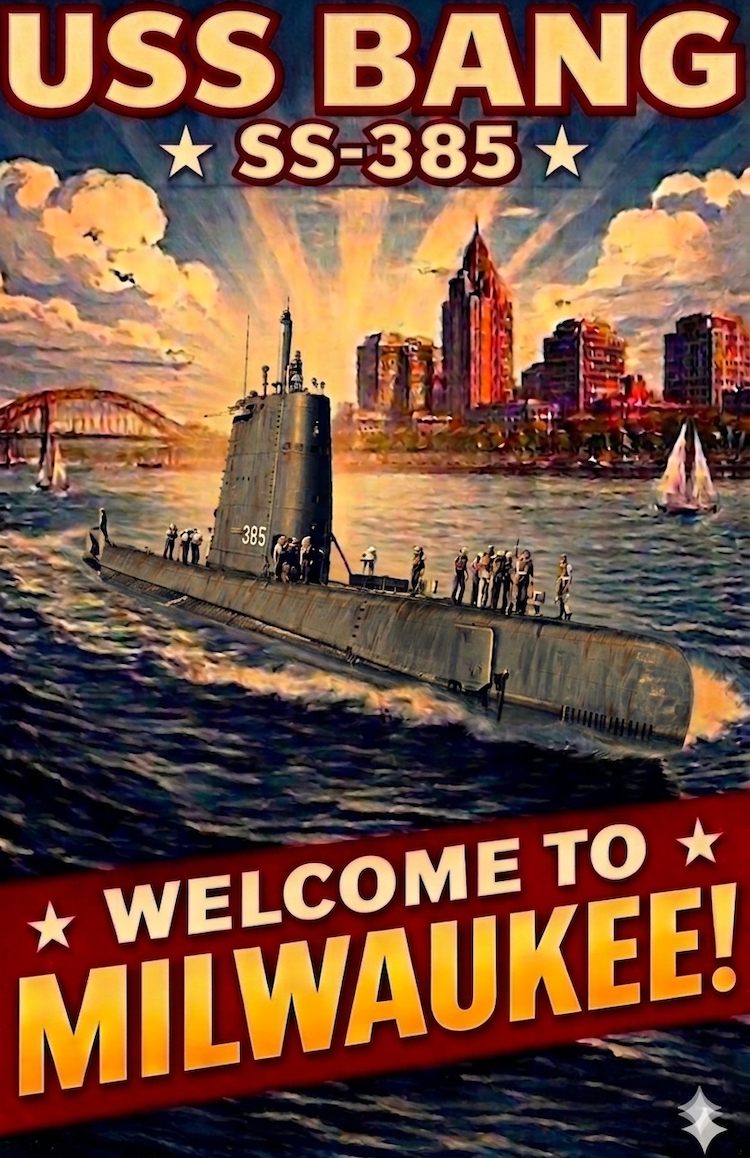 Welcome Bang to Milwaukee poster